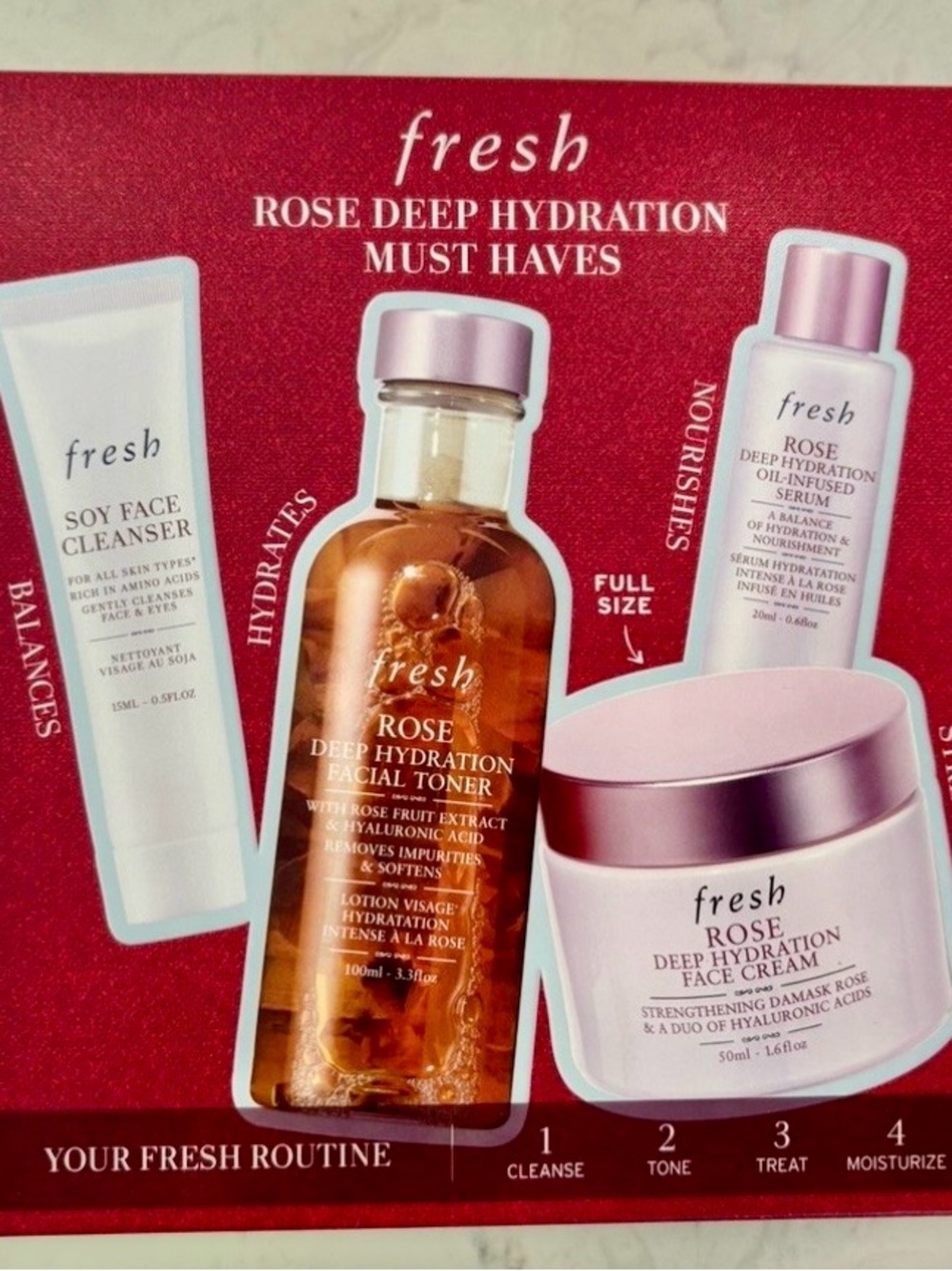 FRESH Rose Deep Hydration Set GIFT SET